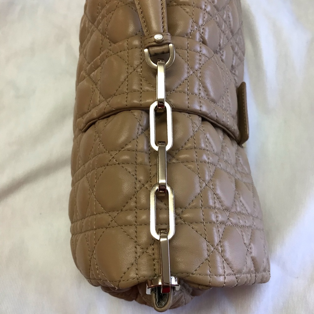 💯 authentic Dior new lock medium lamb natural - Picture 10 of 16